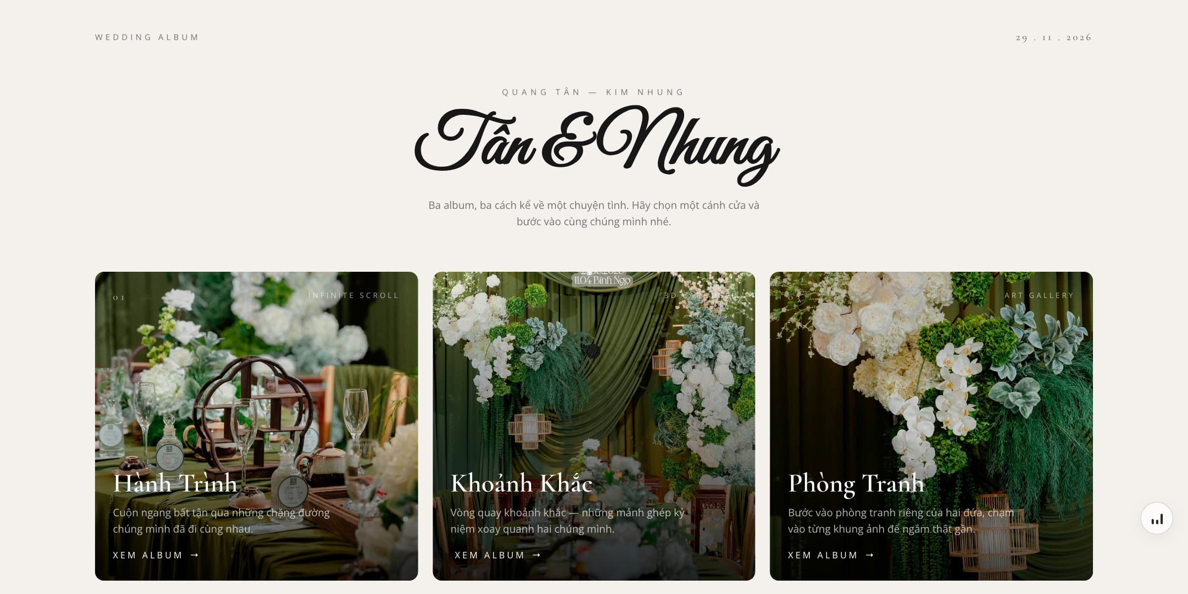 Tan & Nhung Wedding Album - Tan Truong